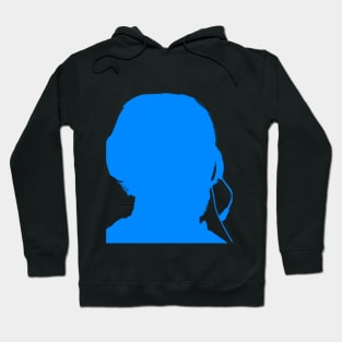 Teachurb Gamer Headset Silhouette Streamer Hoodie